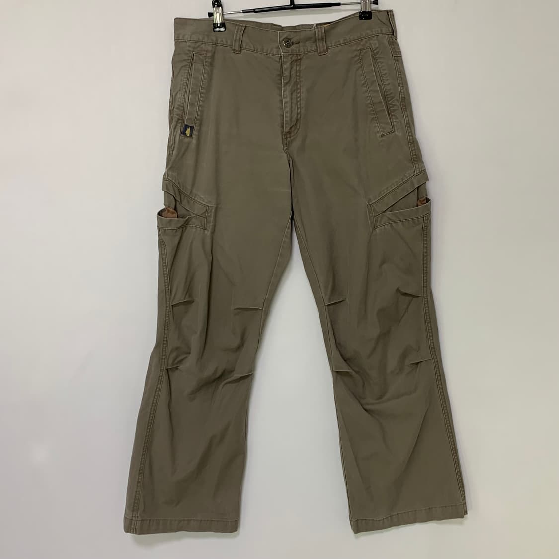 나이키 디테일 부츠컷 팬츠 M 카키그레이 y2k 00s 아메카지 고프코어 상품이미지2