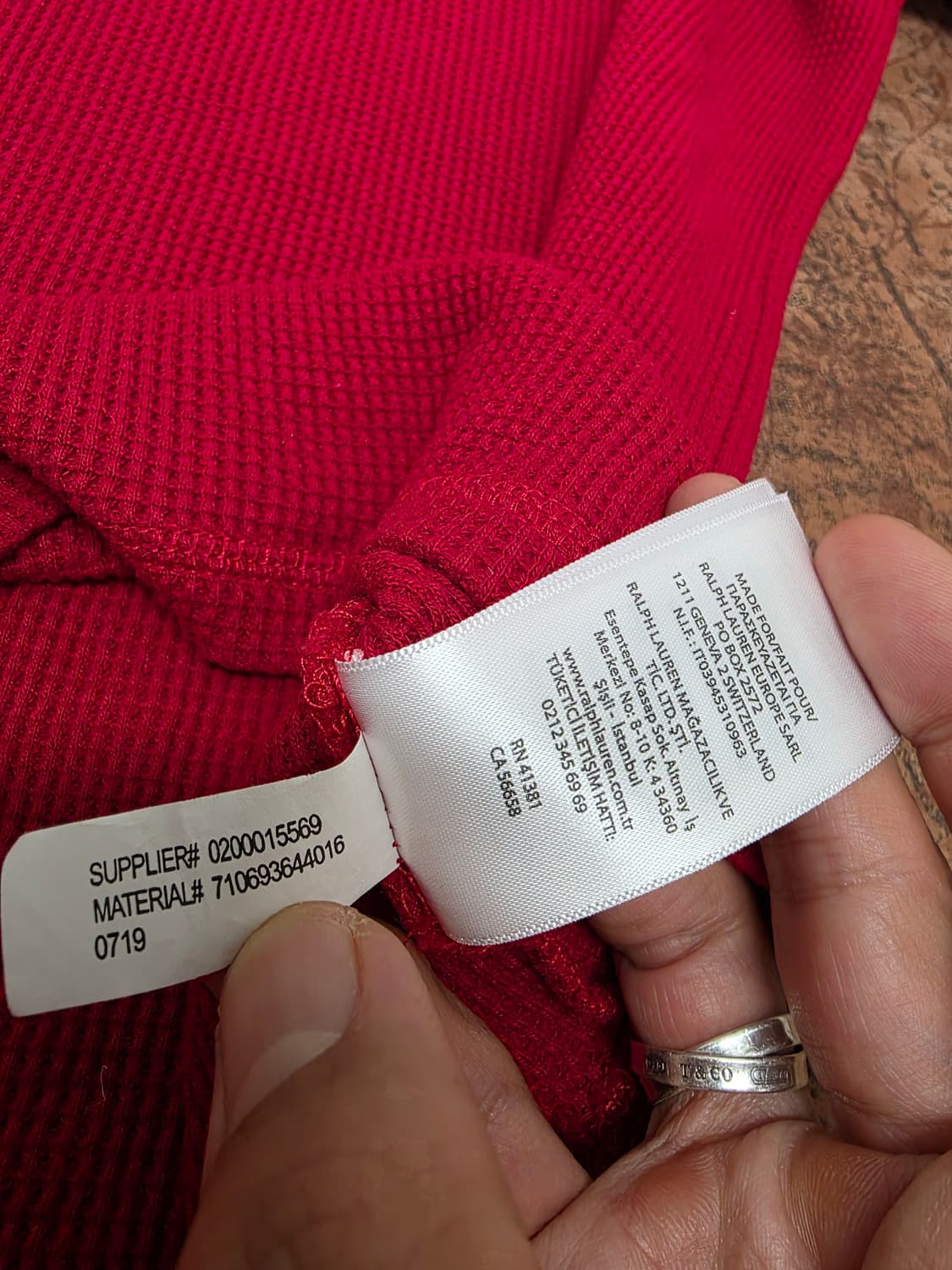 폴로랄프로렌 코튼 와플 니트 롱슬리브 L 상품이미지10