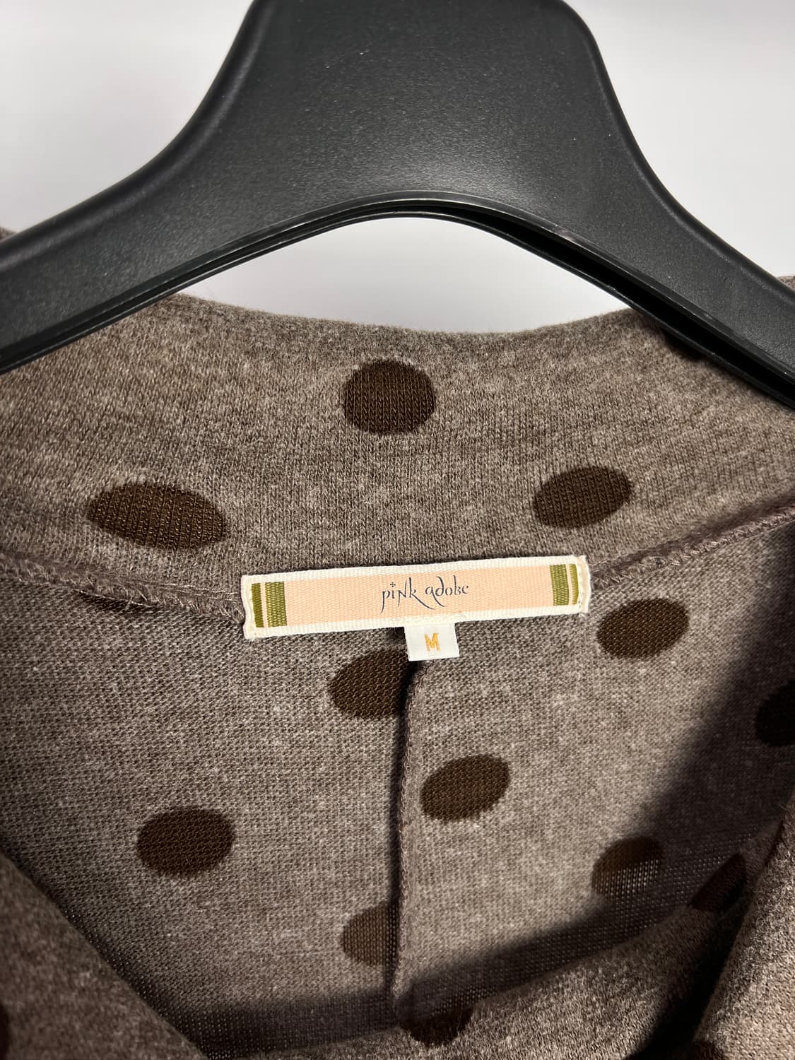 PINK ADOBE 도트 반팔 니트 상품이미지3