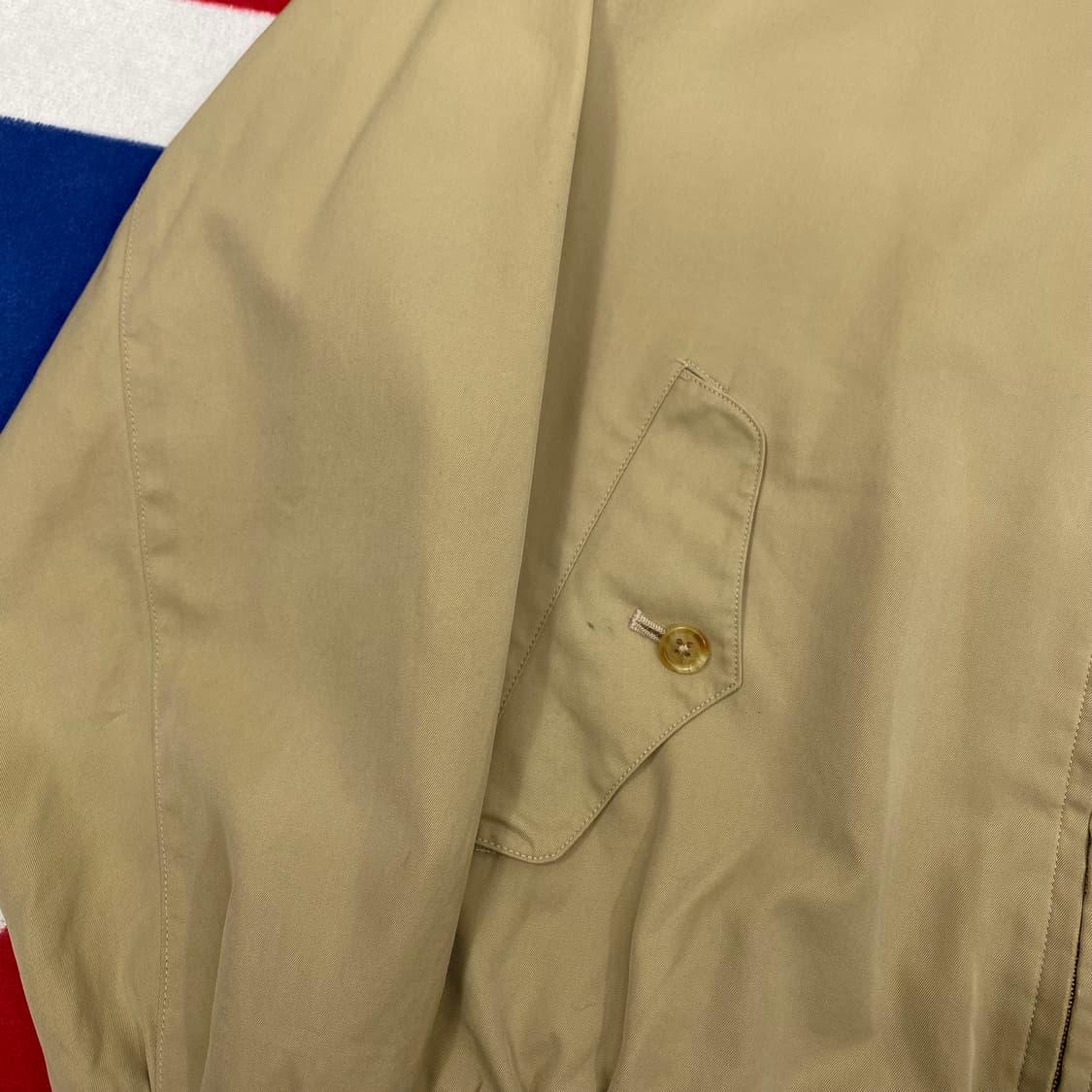 버버리 해링턴자켓 실측S-M  상품이미지6