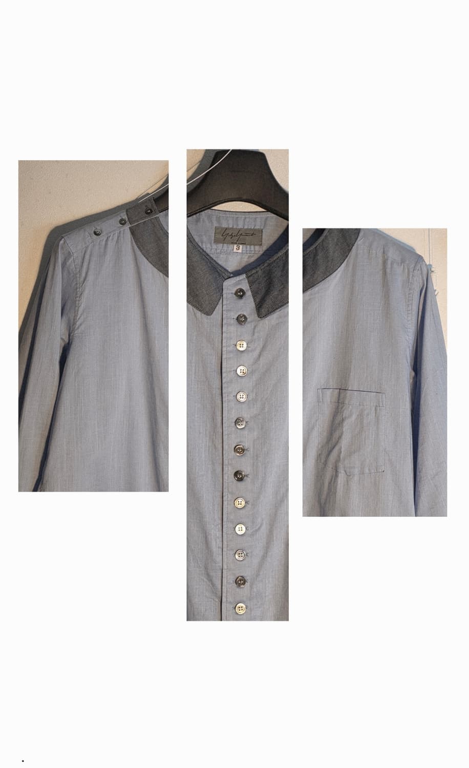 Yohji yamamoto pour homme 15ss
shirt 상품이미지1