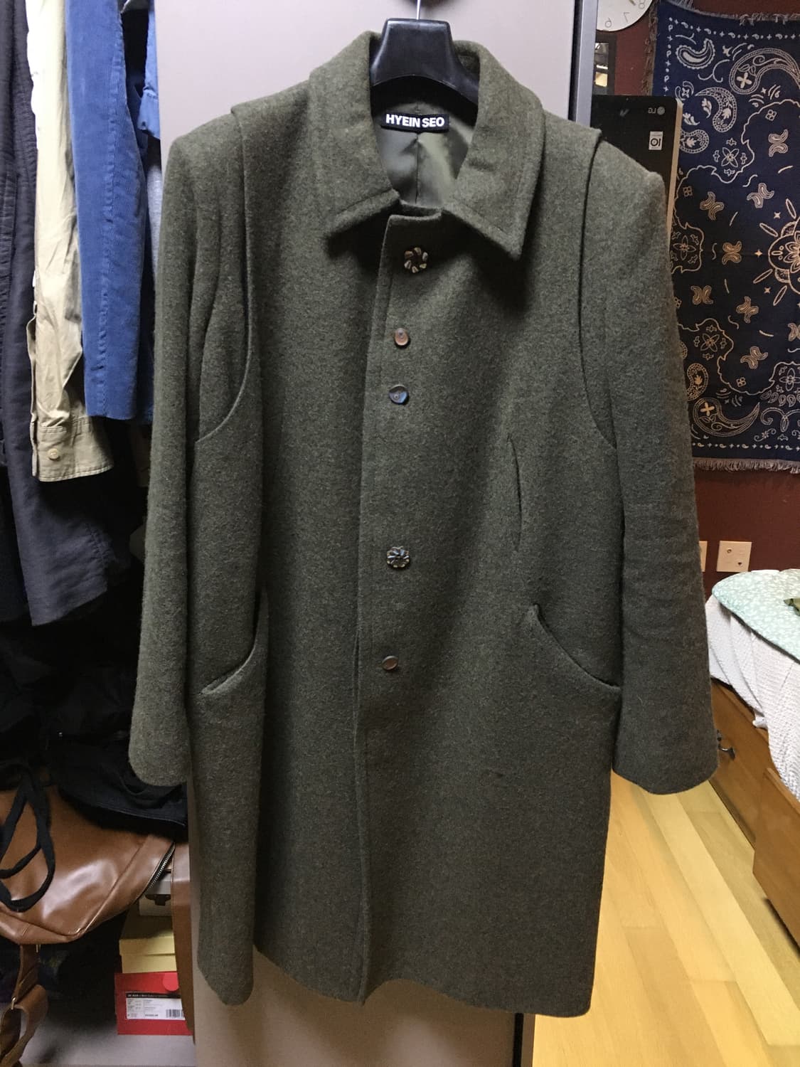 혜인서 타스마니아 울 코트 상품이미지3