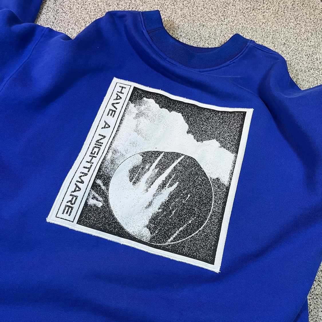 지오송지오 패치 프린팅 스웻셔츠 상품이미지4