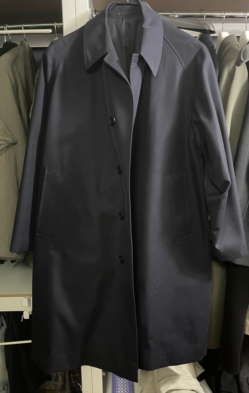 24aw 캡틴선샤인 워커코트 네이비 38 상품이미지1