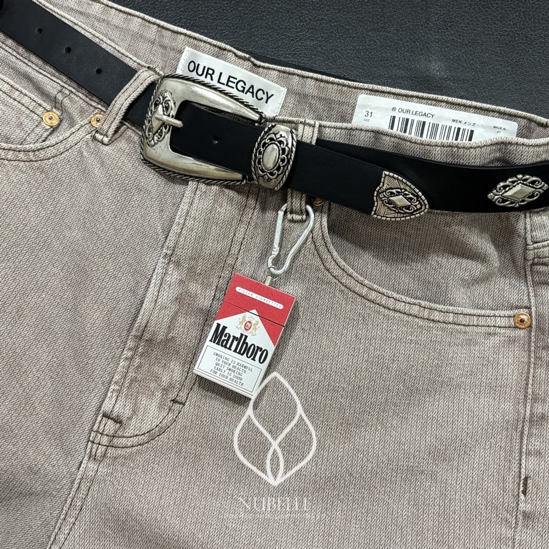 🌗 Chrome western belt / 크롬 스터드 웨스턴 벨트 상품이미지7