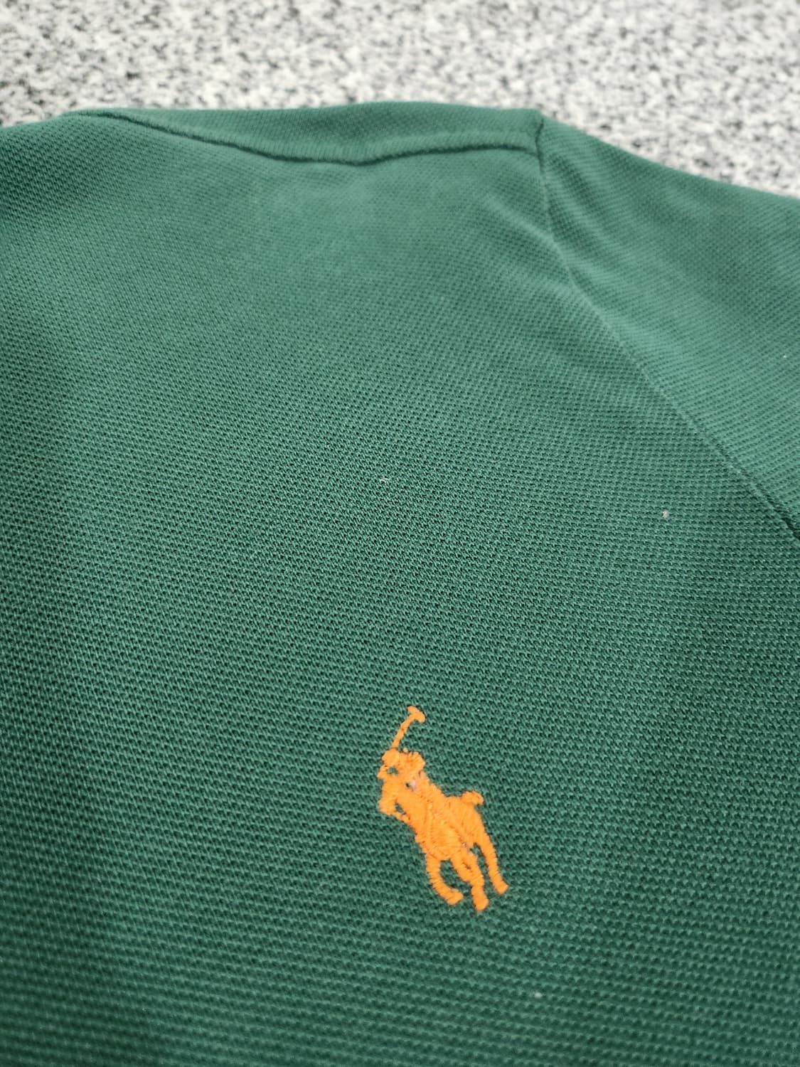 //폴로 랄프 로렌 그린 긴팔 카라티 S 상품이미지4