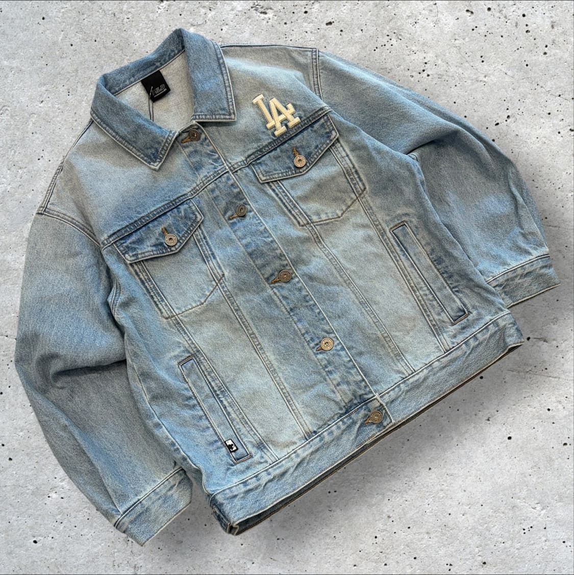 [S] 엠엘비 MLB LA 다저스 데님 청자켓 C490 상품이미지1