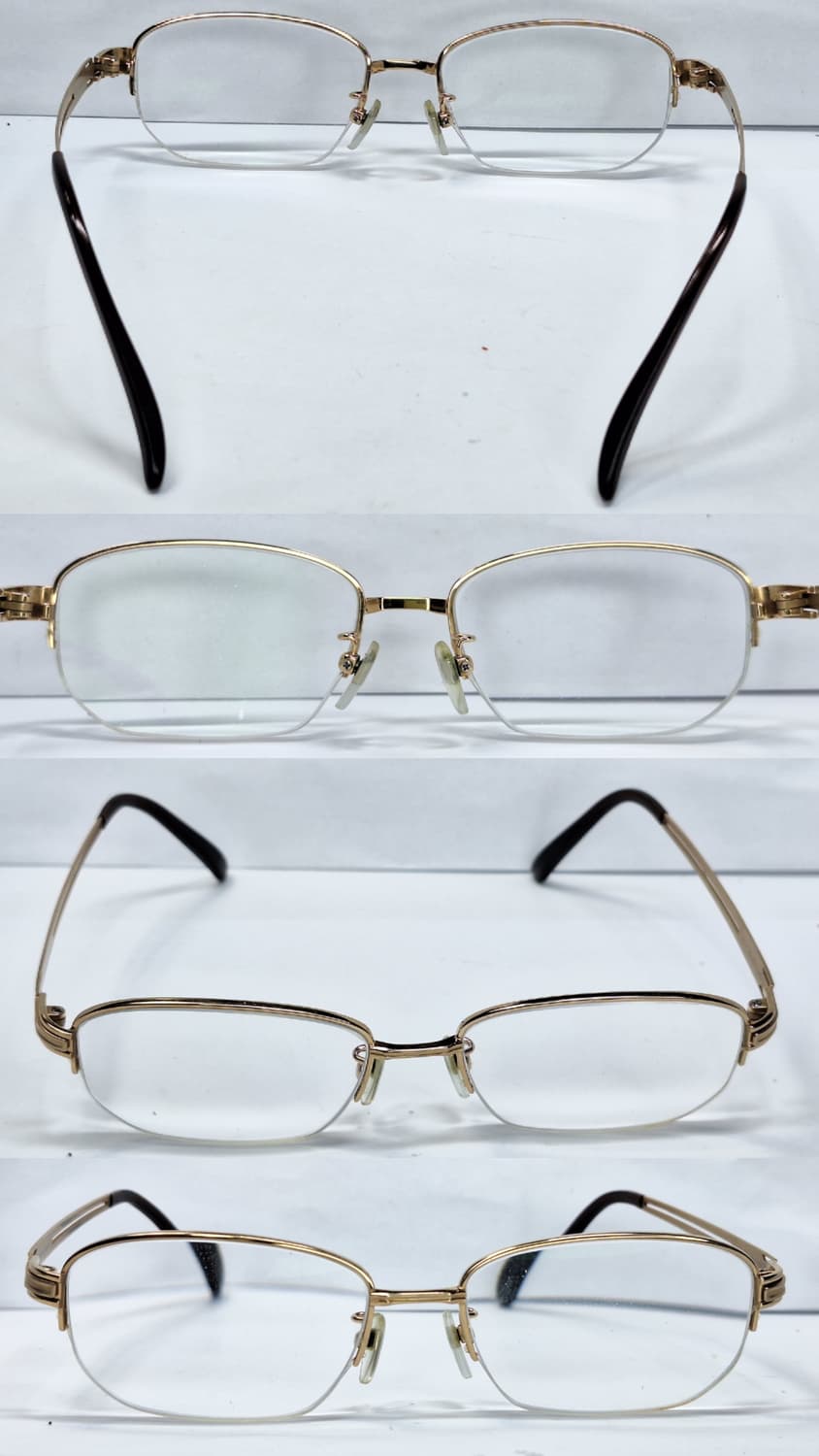 아쿠아스큐텀 Aquascutum Ti-p AQ-2015 반무테 안경 영국 상품이미지6