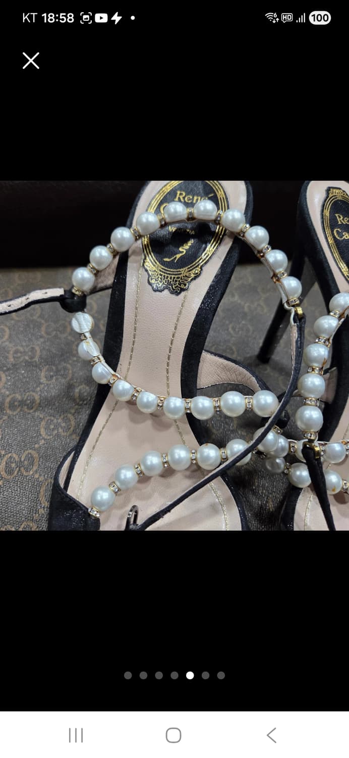 르네 까오빌라 진주 샌들 상품이미지6