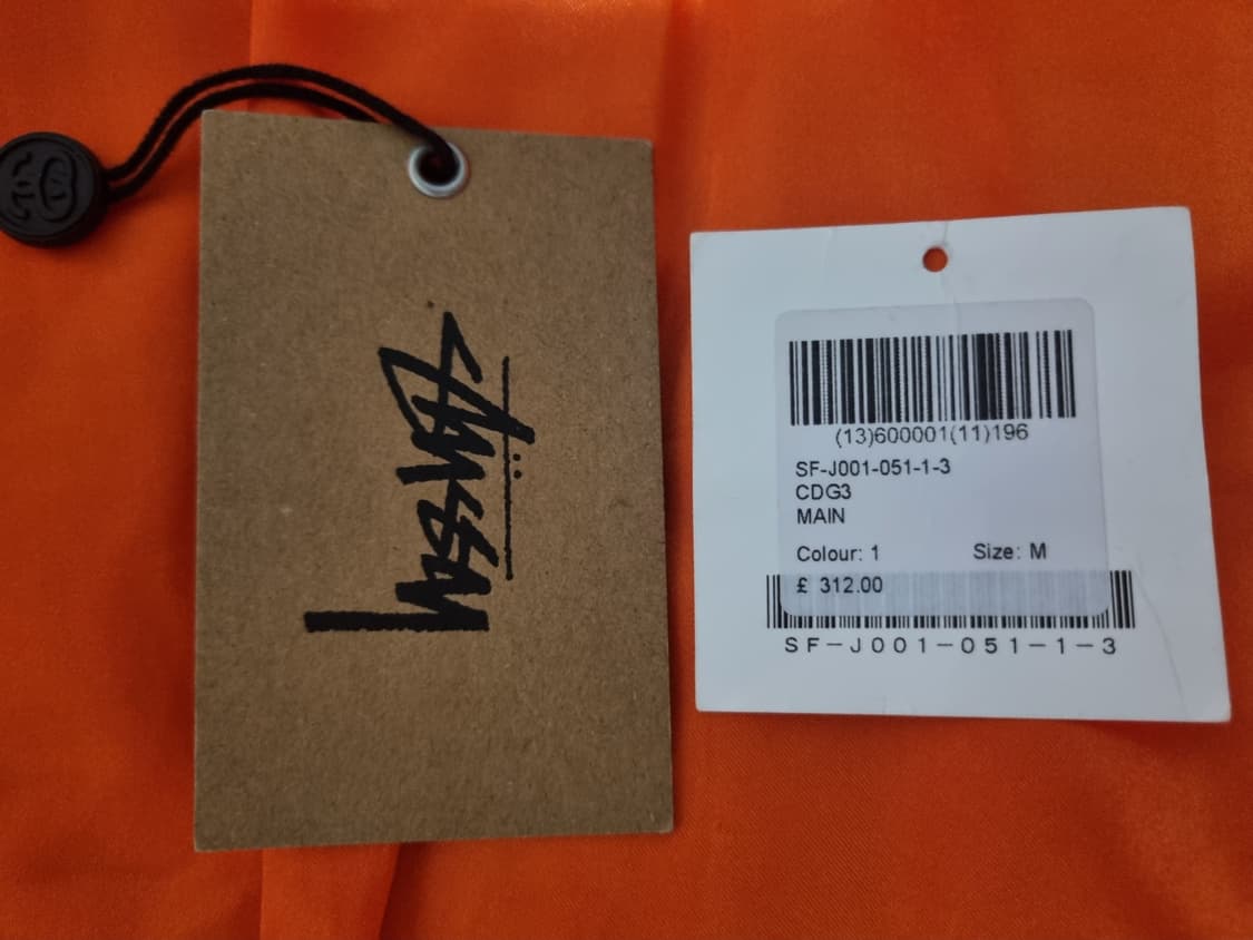 [판매] 꼼데가르송(cdg) 스투시 CDG Stussy ma-1 자켓 상품이미지10