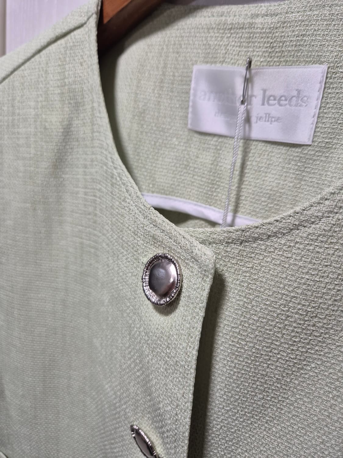 (세일)(새상품)jellpe 반팔 자켓 메로나색상 상품이미지7