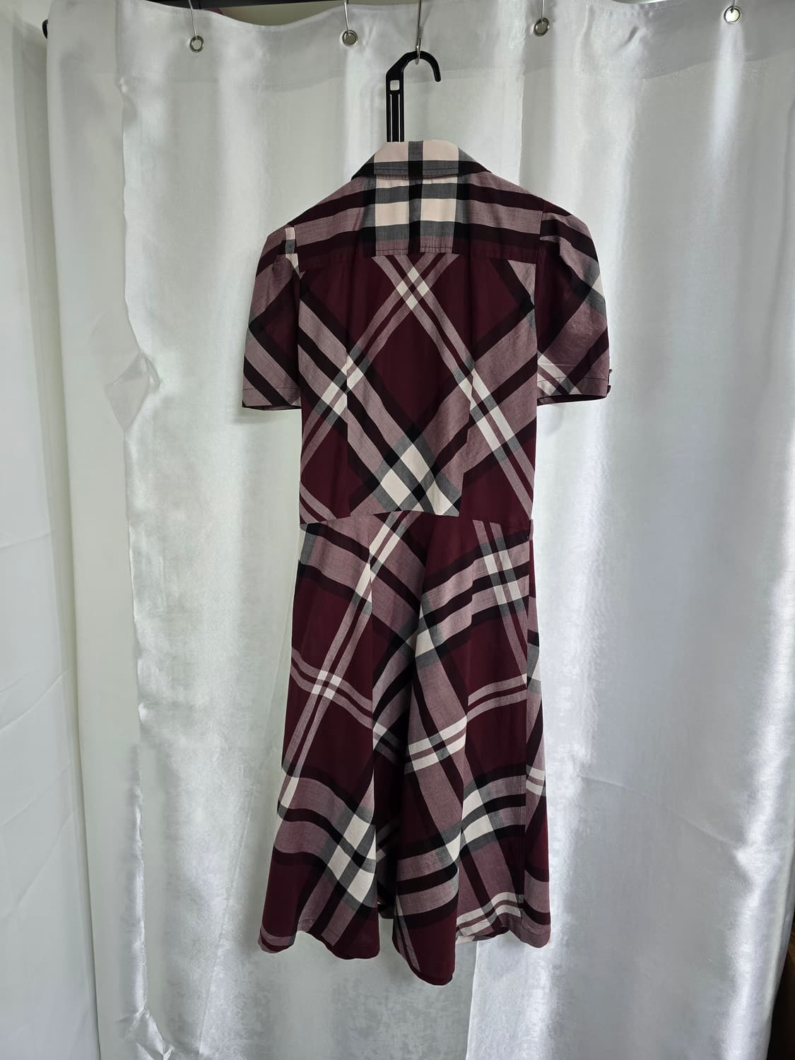 빈폴 체크 반팔 원피스 (1744) 상품이미지2