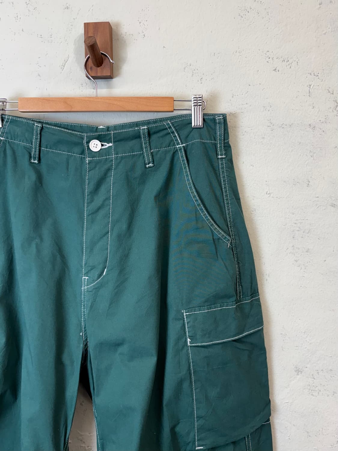 에드윈 빈티지 파라슈트 카고팬츠 그린 상품이미지3