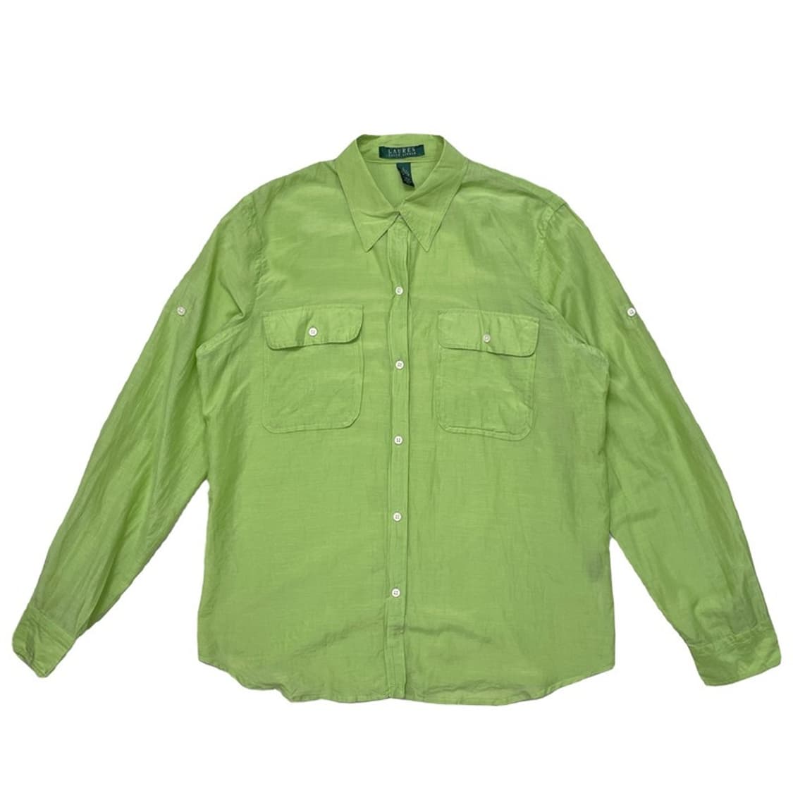 RALPH LAUREN 실크셔츠 L 상품이미지1