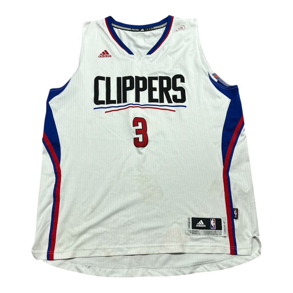 ✨ (바배) 아디다스 x NBA LA클리퍼스 클리스 폴 농구 민소매 나시 상품이미지1