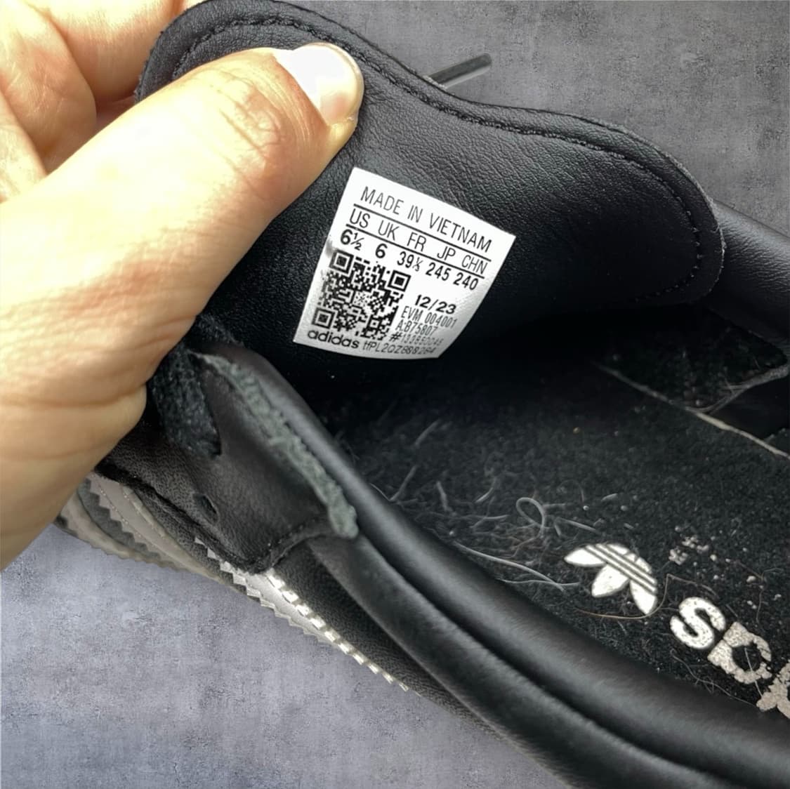 아디다스 Adidas 블랙 삼바 OG 스니커즈 운동화 240 상품이미지5