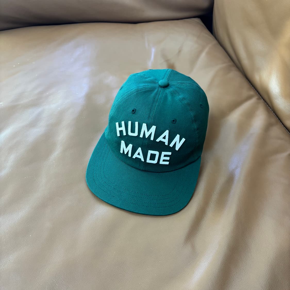 휴먼메이드 6패널 볼캡 모자 베이스볼 캡 그린 상품이미지1
