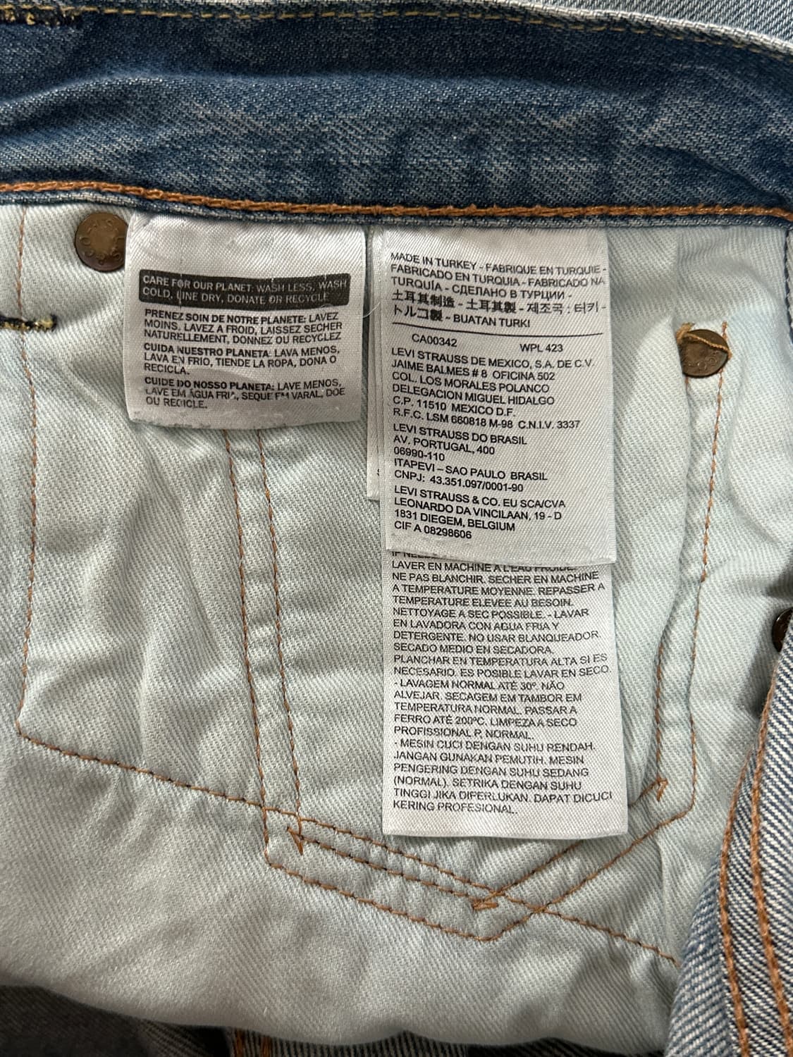 (33)리바이스501 연청 상품이미지6