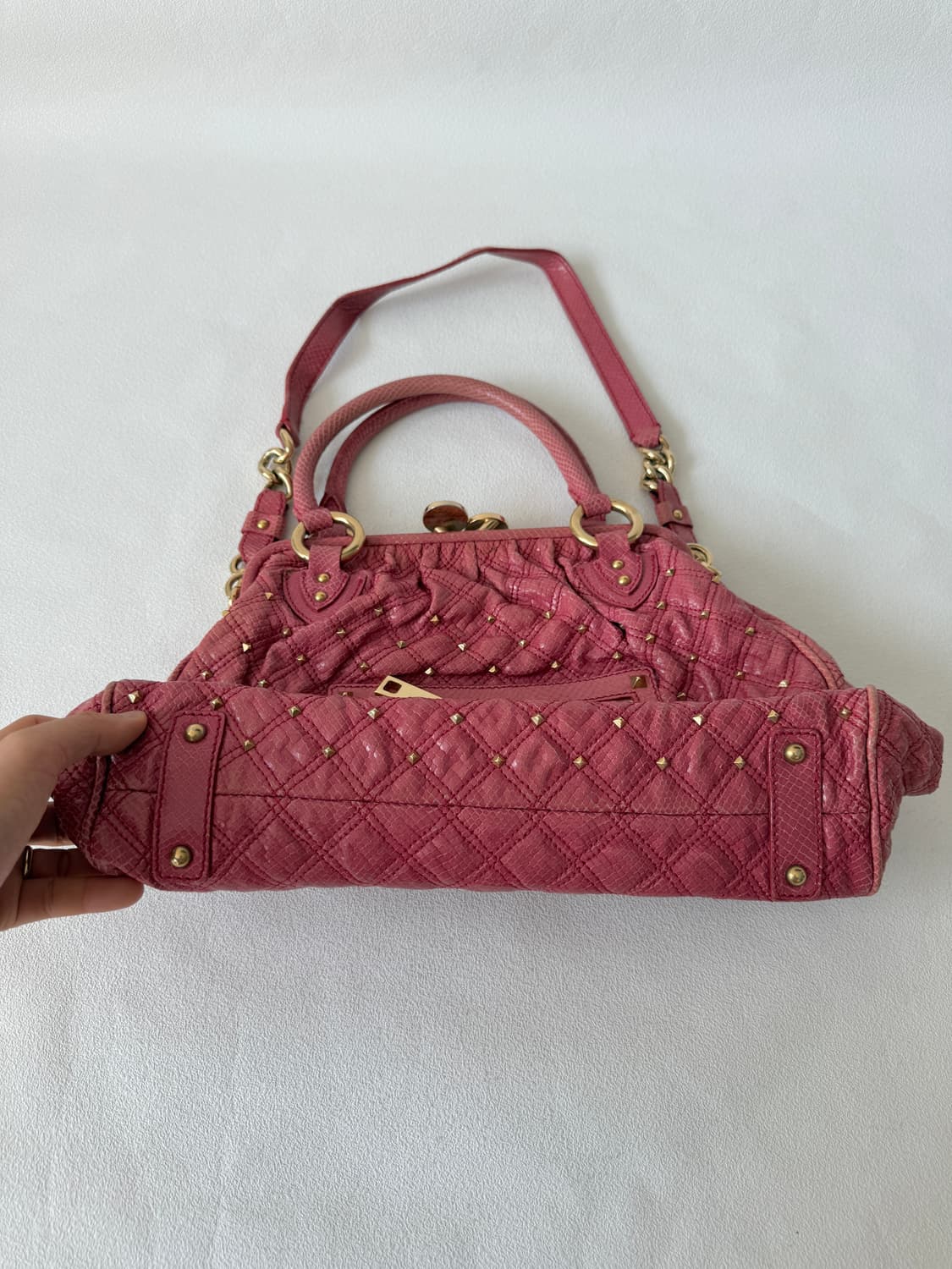 마크 제이콥스(MARC JACOBS) 레더 스터드 프레임백(ITALY) 상품이미지6