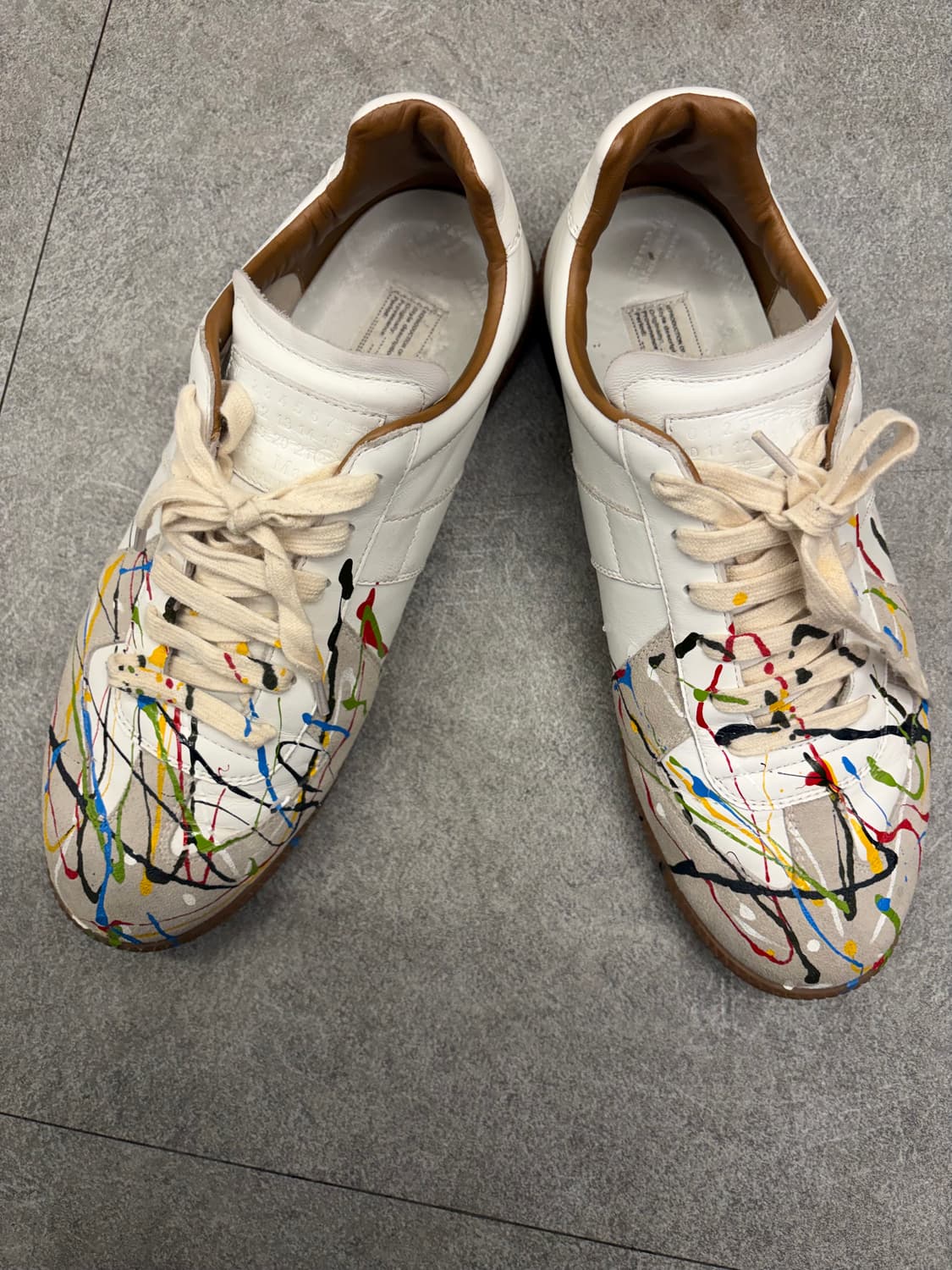 [43][275] 마르지엘라 독일군 페인팅 스니커즈 상품이미지3