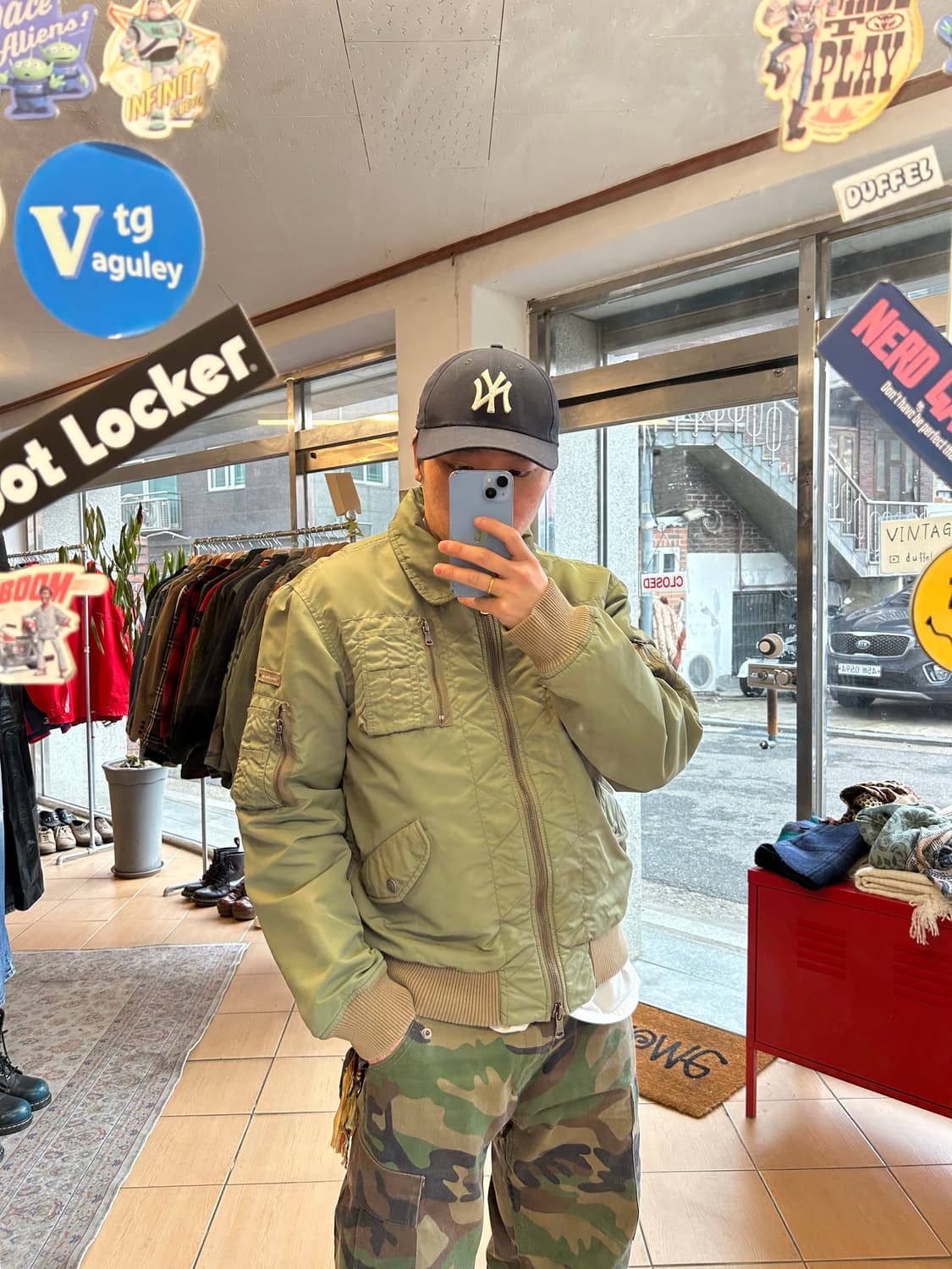 00‘s 켈빈클라인진스 멀티포켓봄버 상품이미지8