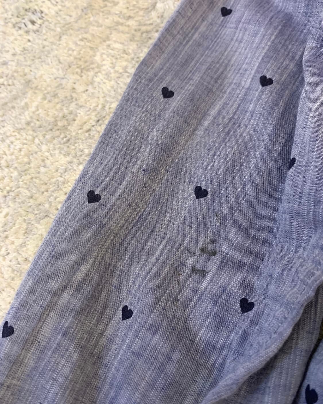 캐피탈 하트패턴 셔츠 상품이미지5