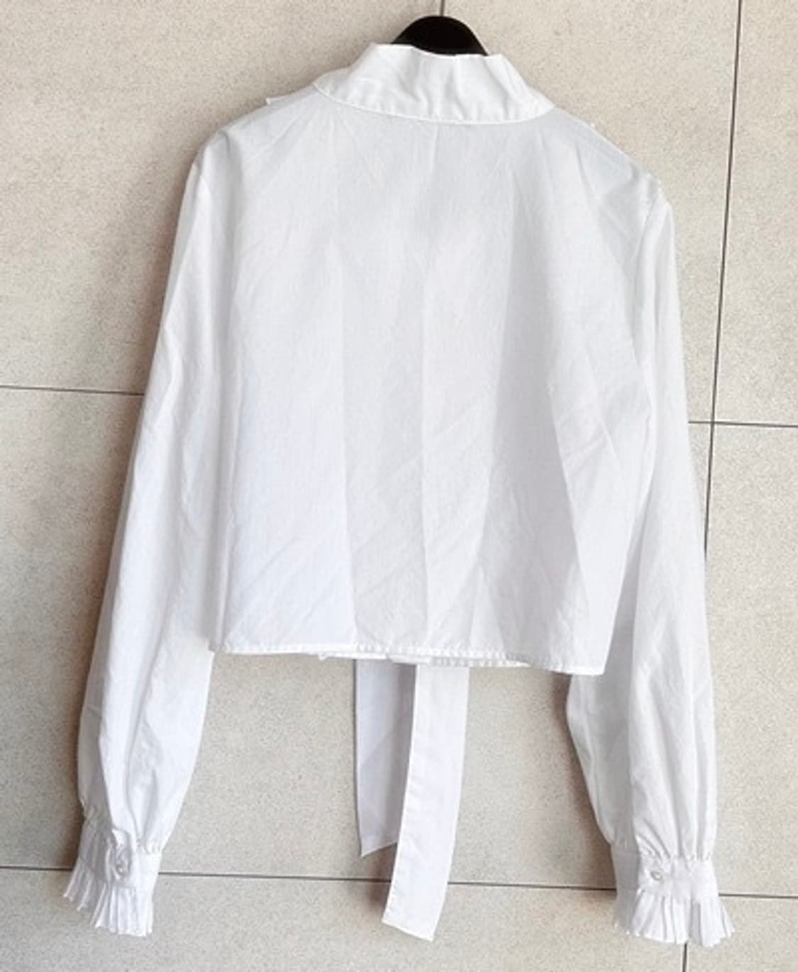 새) 자라 크롭 프릴 블라우스  상품이미지9