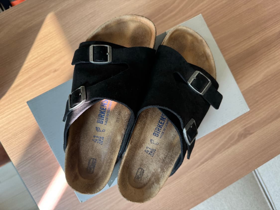 [BIRKENSTOCK]버켄스탁 취리히_블랙 (265) 상품이미지2