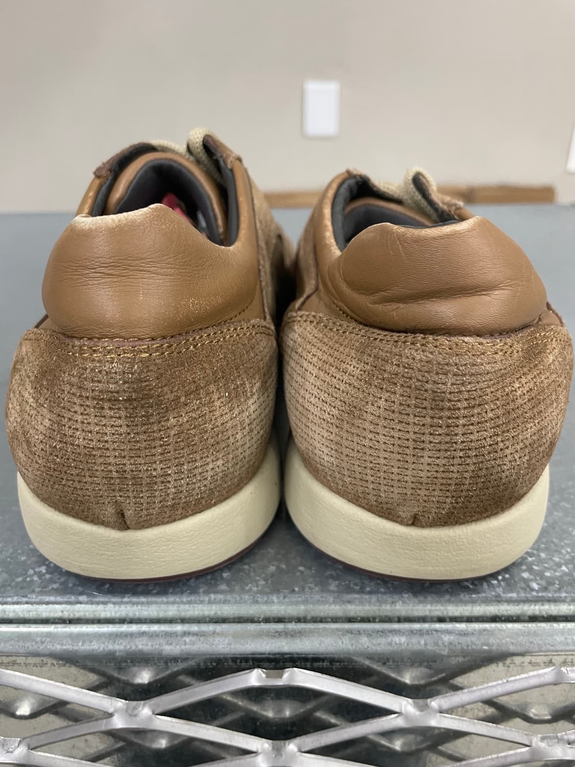 페레가모 스웨이드 스니커즈 8.5 (gr-4626) 상품이미지10