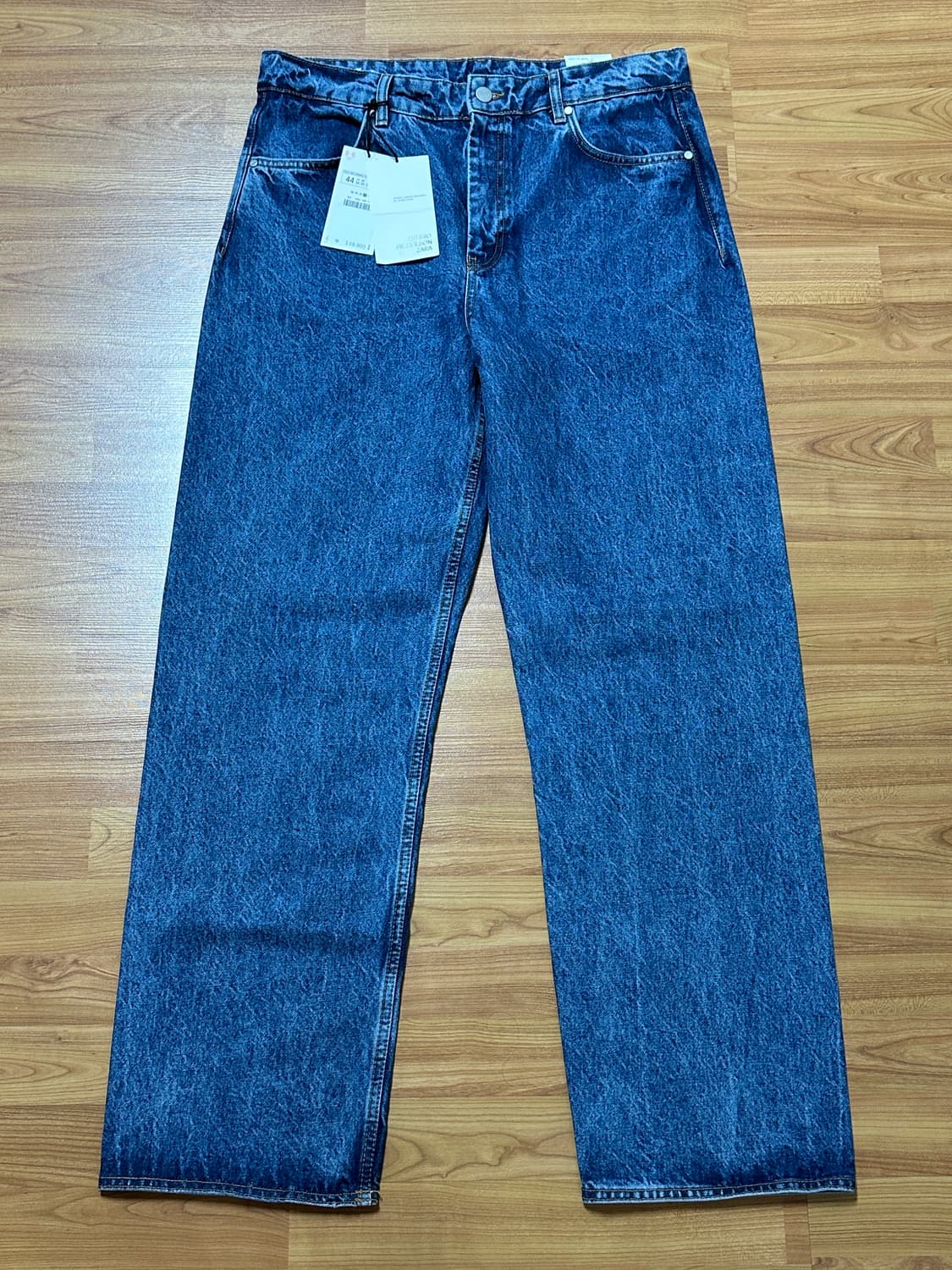 [새제품] 자라 x 스튜디오니콜슨 와이드핏 데님 34 상품이미지1