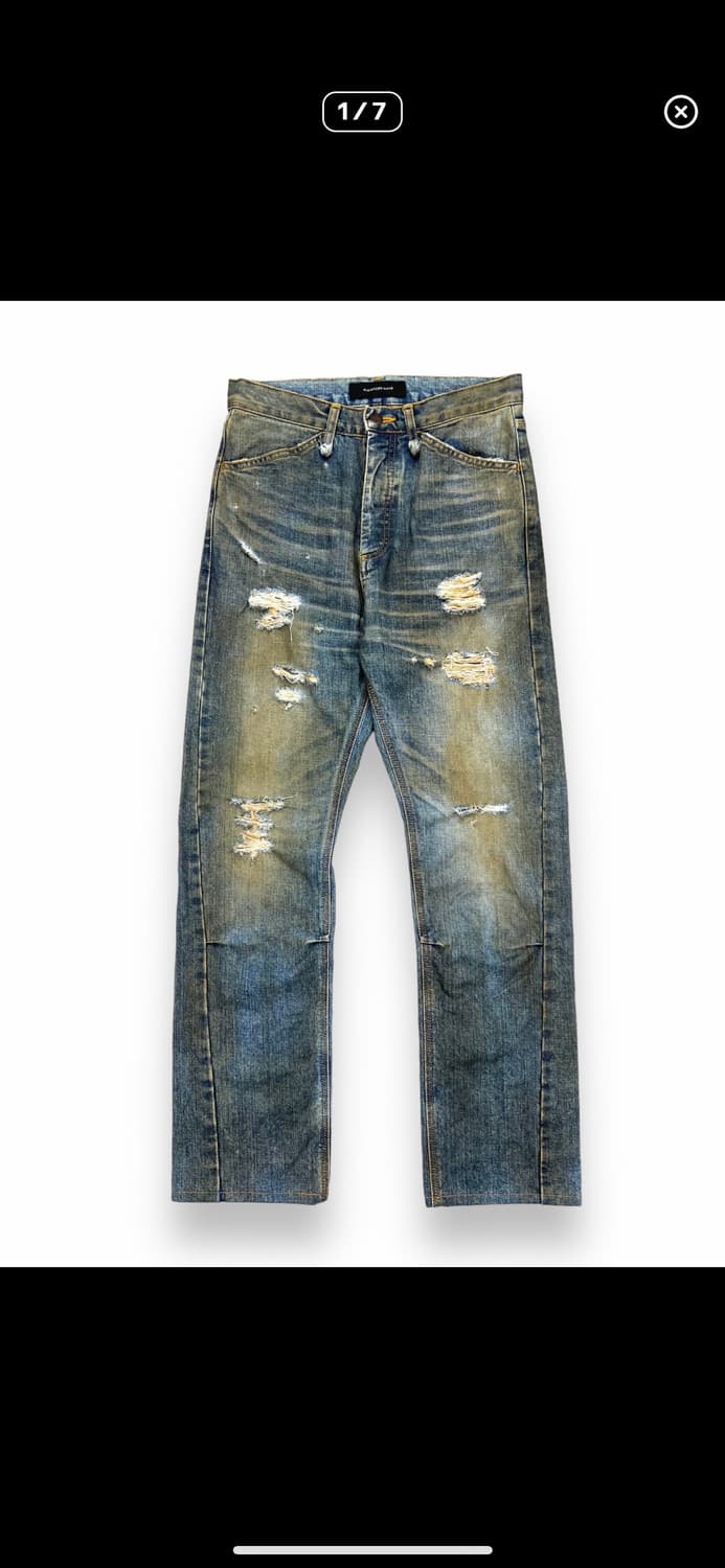 알렉산더왕 워싱 데미지 데님팬츠 상품이미지1