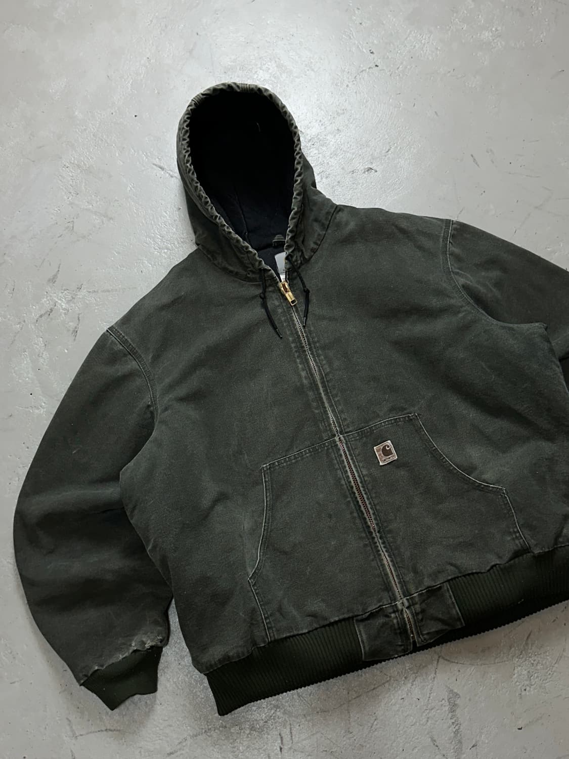 OG 칼하트 J130 액티브 자켓 칼하트 MOS 모스그린 상품이미지5