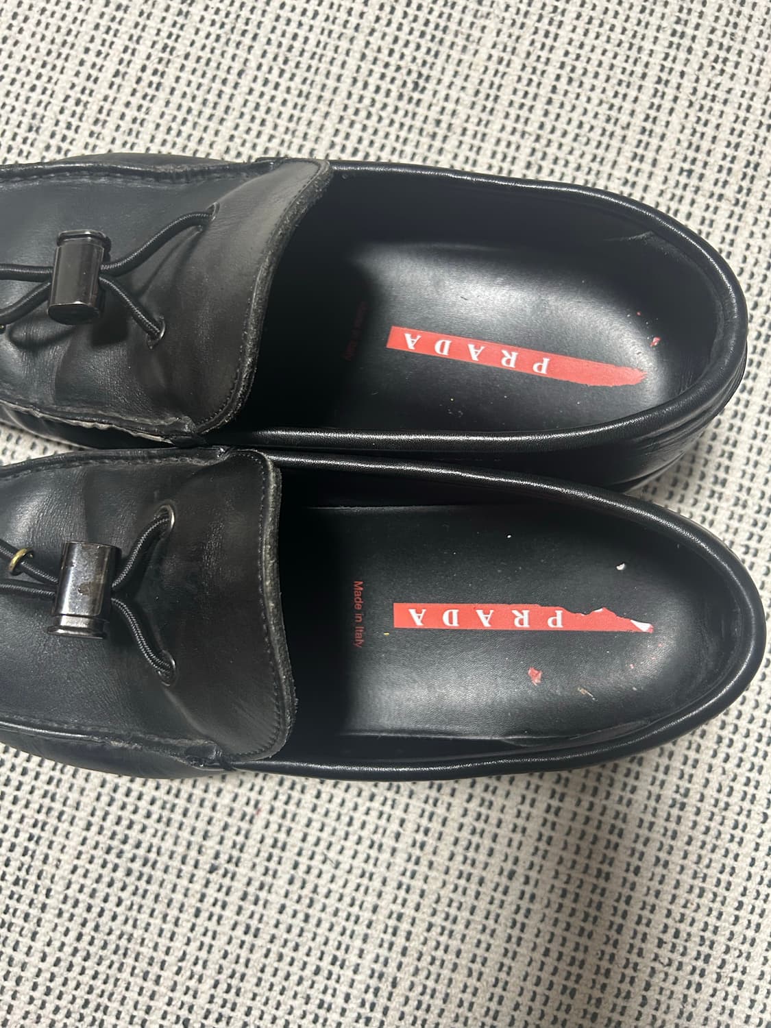 prada 빈티지 프라다 스포츠 스트링 로퍼 상품이미지2