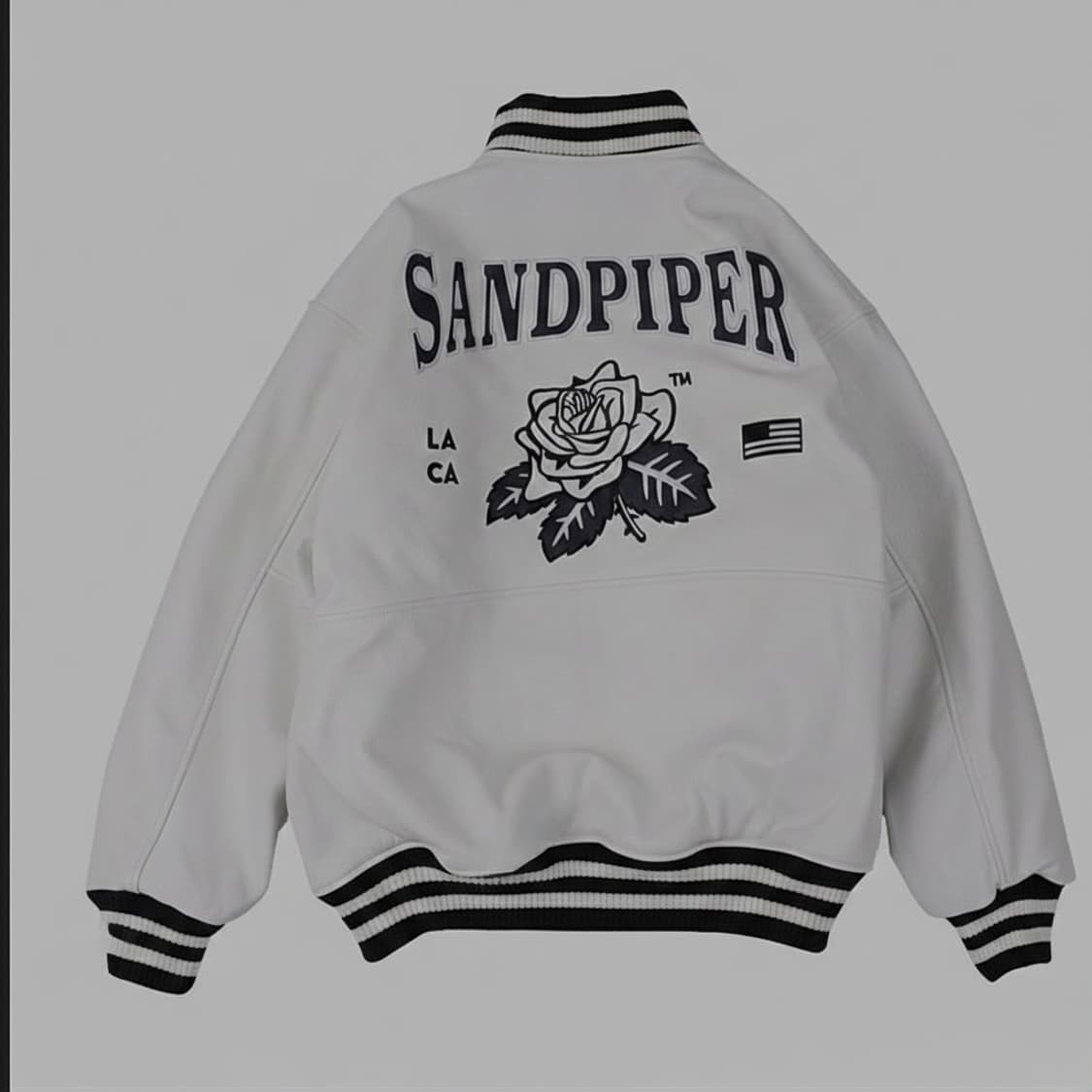 샌드파이퍼 레더 바시티 3사이즈 상품이미지2