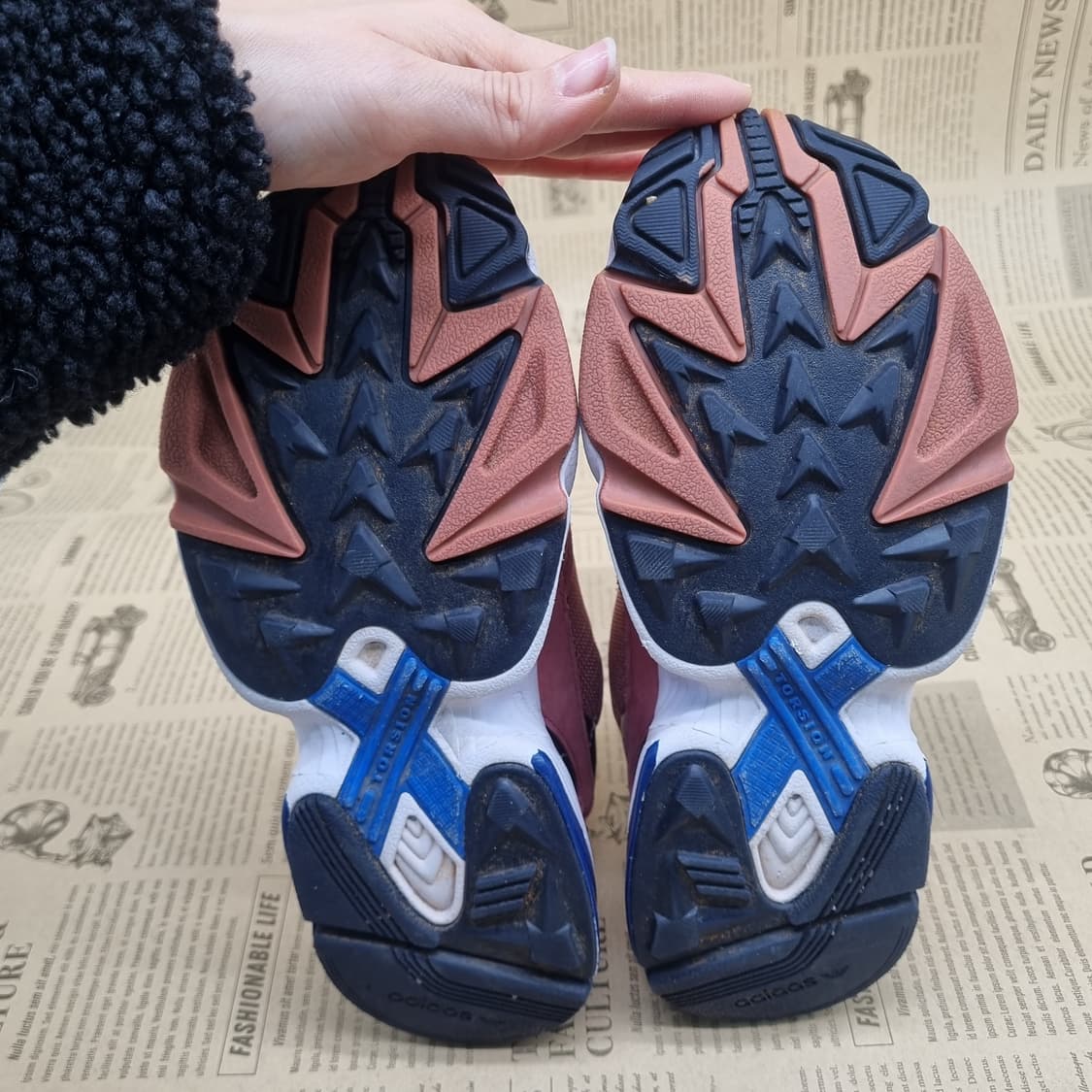 아디다스 팔콘 핑크 여성운동화225 상품이미지3