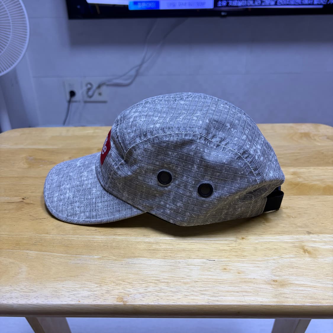 슈프림 디스트레스드 립스탑 캠프캡 스톤 23FW 상품이미지2