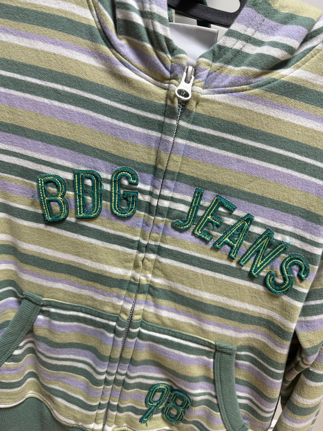 BDG jeans 후드 집업 s size 상품이미지1