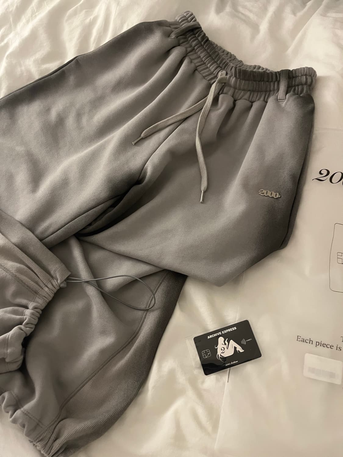 *무료배송/2000아카이브스 MOSS WASHED SWEATPANTS 상품이미지5