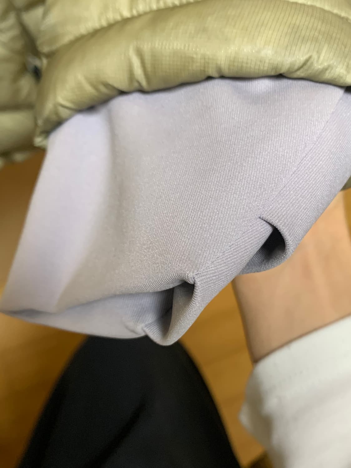 MODULAR LIGHT GOOSE PUFFER(KHAKI 1 size) 상품이미지8