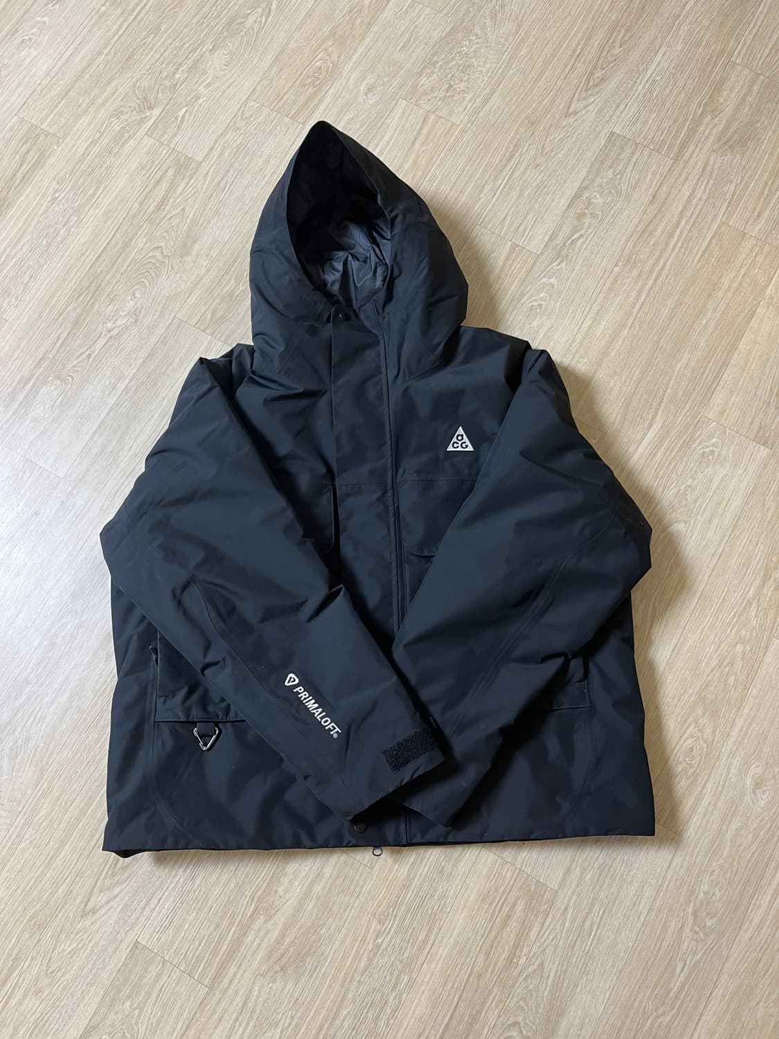 나이키 ACG 스컬 피크 스톰핏 자켓 블랙 아시아 팝니다. 상품이미지1