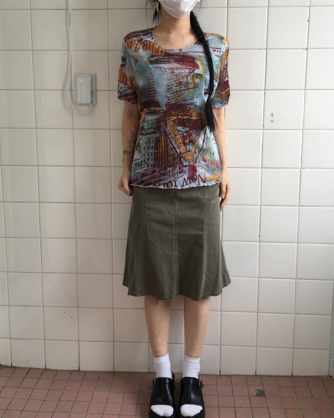 Full printing mesh top 상품이미지1