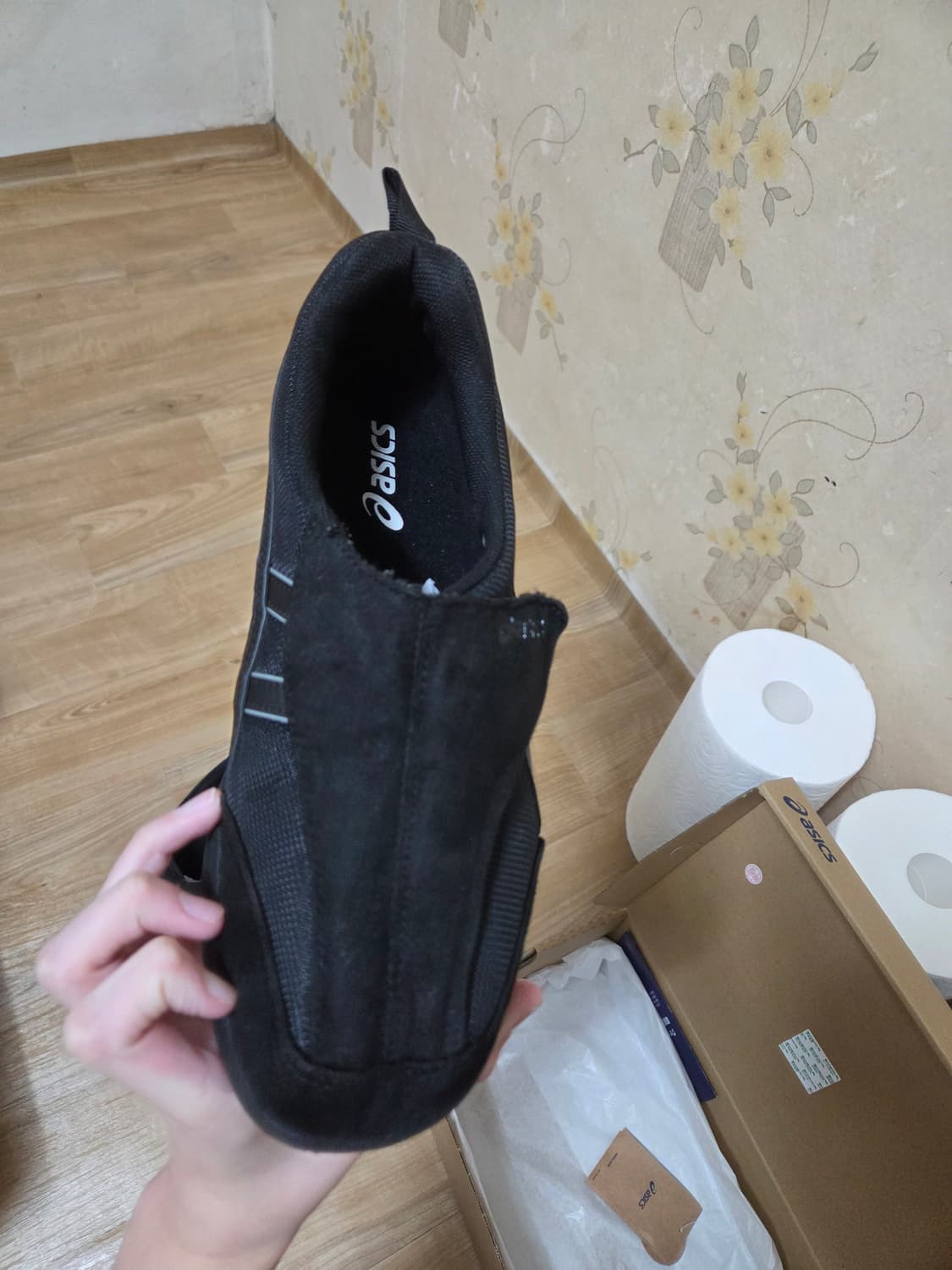 아식스 라이프워커 블랙 상품이미지4