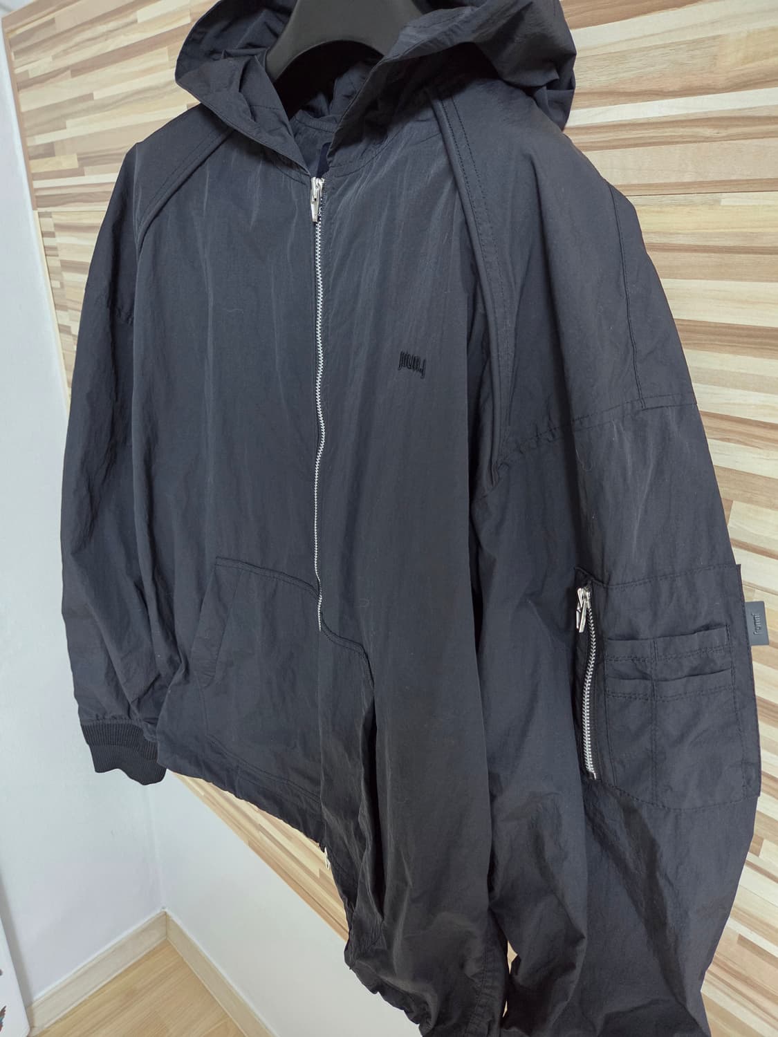 준지 / 나일론 후드집업 / s 상품이미지2