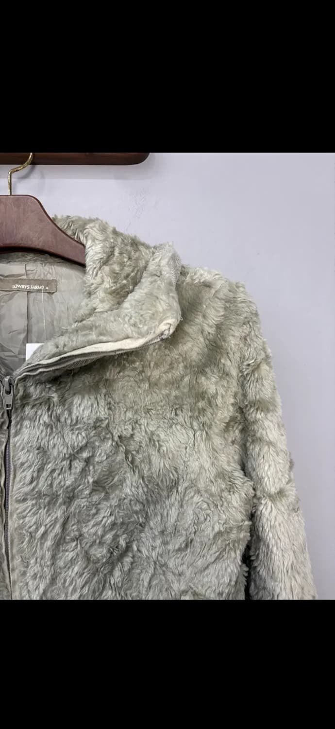 일본 빈티지 퍼 집업 투웨이 자켓 H1324 상품이미지4