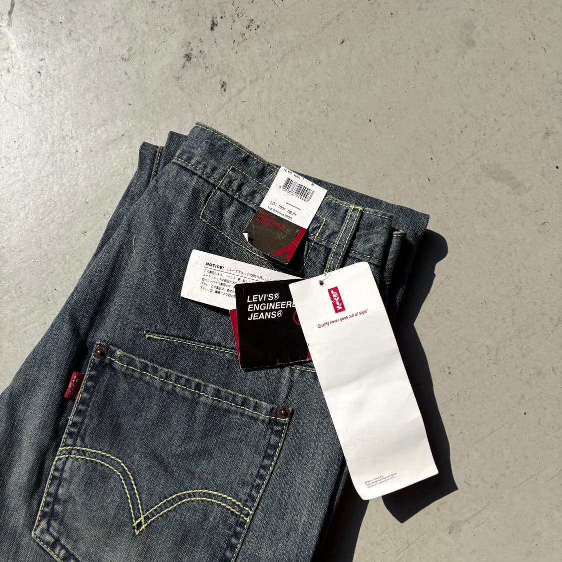 리바이스 엔지니어드진 (데드스탁) 상품이미지2