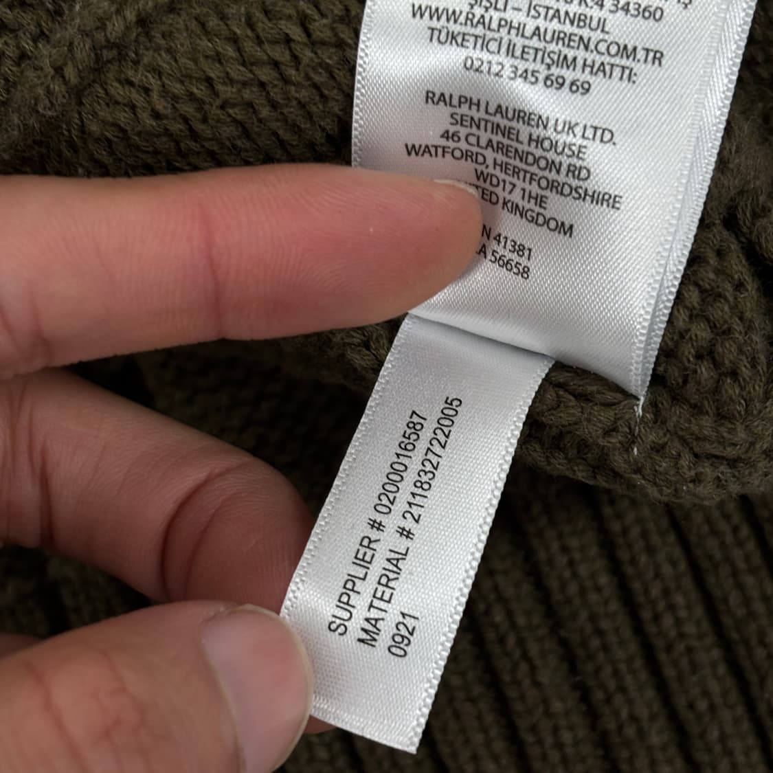 폴로 코튼 가디건 상품이미지10