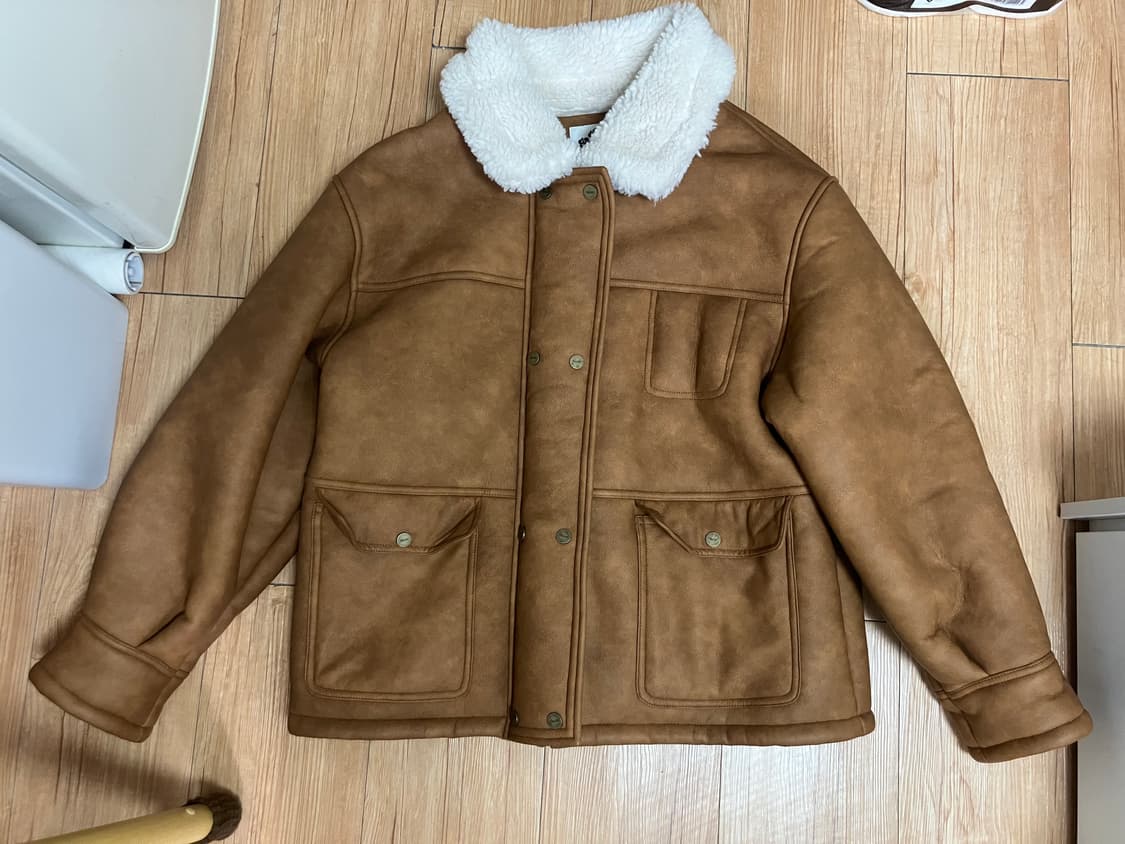 시눈(sinoon) 빈티지 무스탕 자켓 상품이미지3