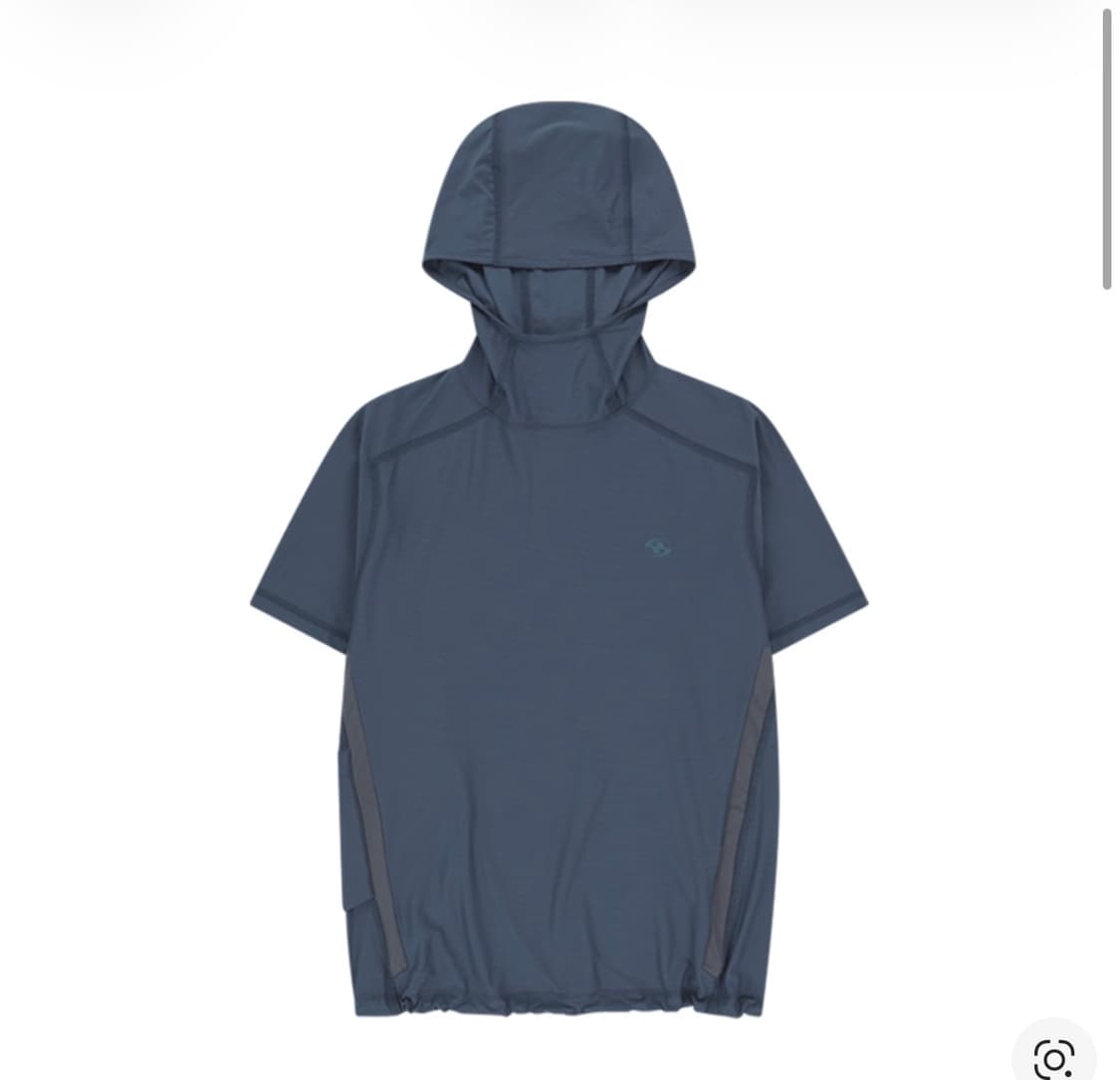 (구매) 산산기어 후디드 포켓 티셔츠 블루 - 25SS 상품이미지1