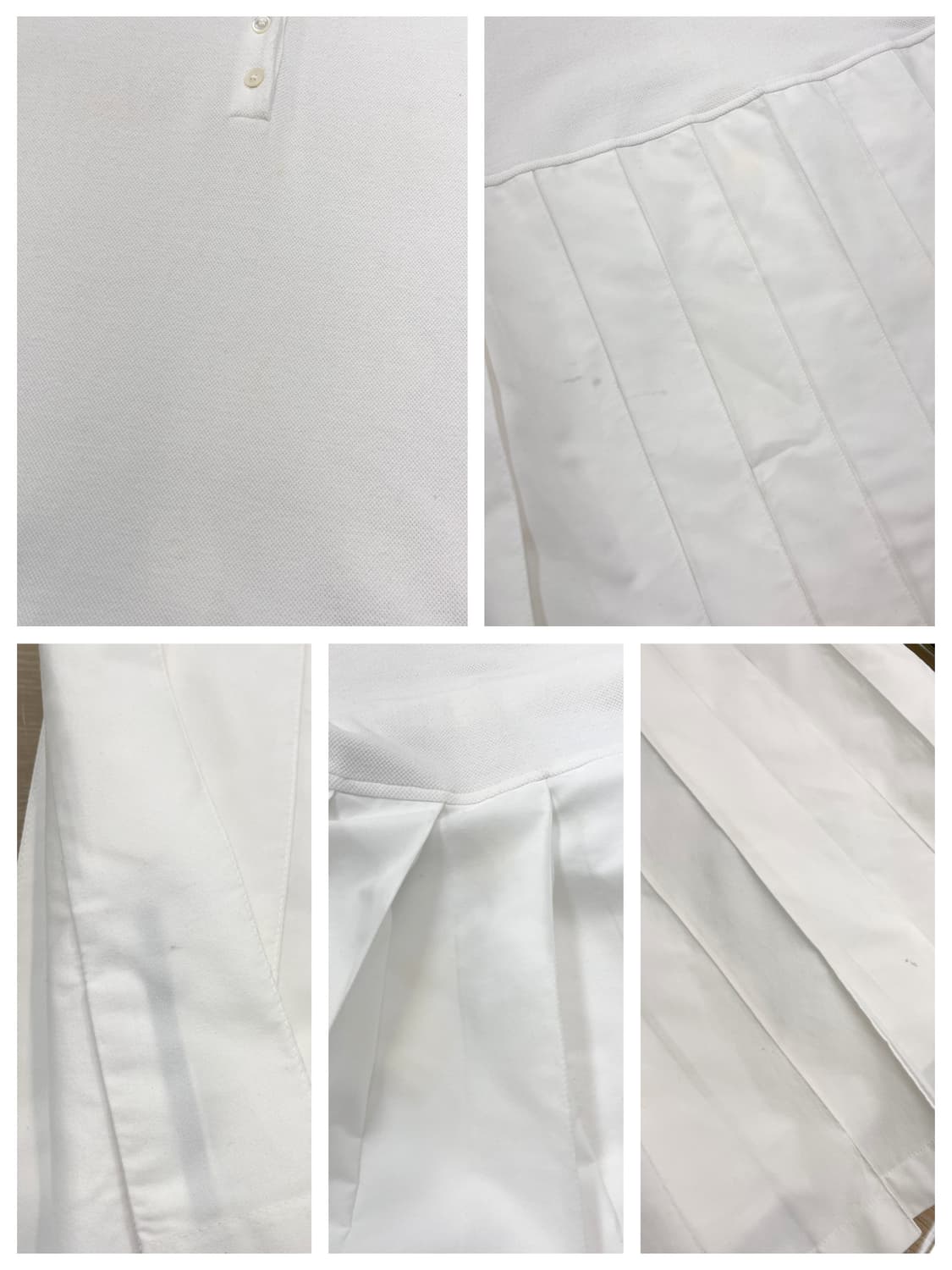 톰브라운 21s/s 다이애그널 스트라이프 폴로 원피스 상품이미지9