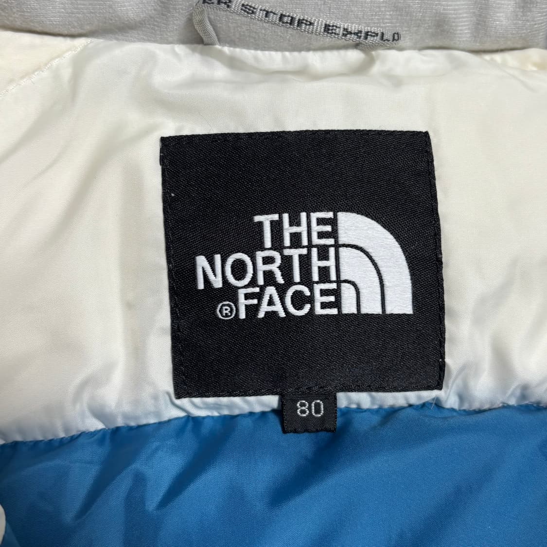 노스페이스 700 화이트 패딩 상품이미지4